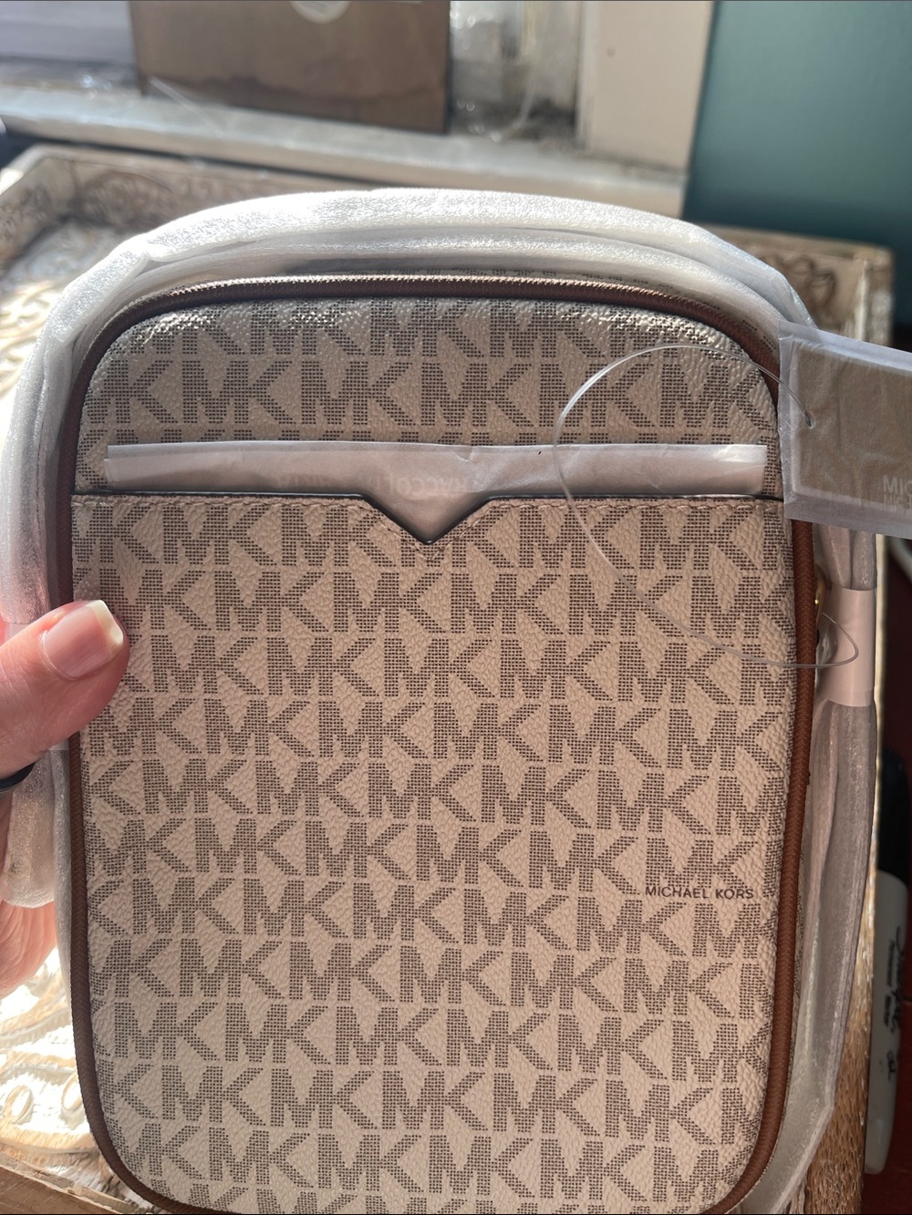 Michael Kors Medium Logo Crossbody Bag